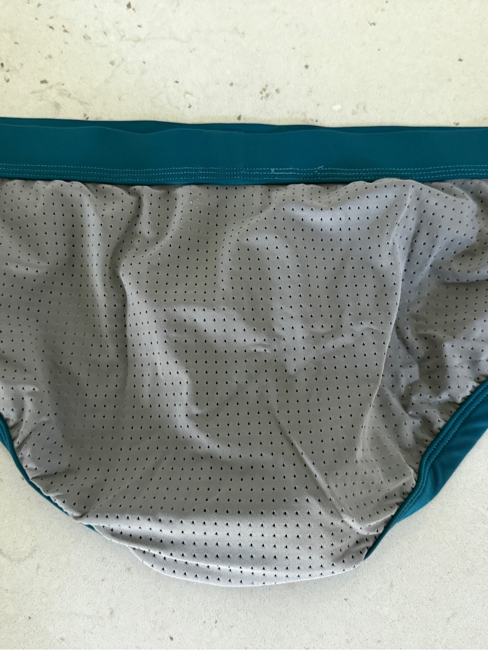 Awry AERO Mesh Brief, Gray, Large - Picture 9 of 9